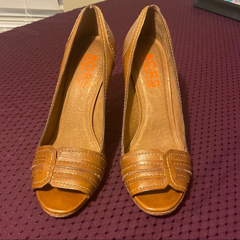 MK Peep Toe Heels